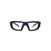 Safety Glasses, Anti-Fog & Anti-Scratch, Clear Lens, Gray Frame, 20 PK