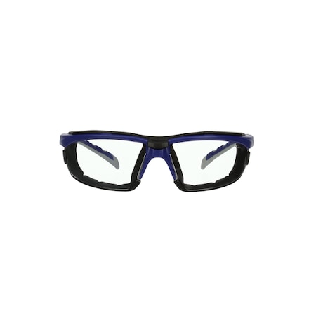 Safety Glasses, Anti-Fog & Anti-Scratch, Clear Lens, Gray Frame, 20 PK