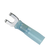 16-14 Gauge - #8 Heat Shrink Spade Terminals - 100-Pack