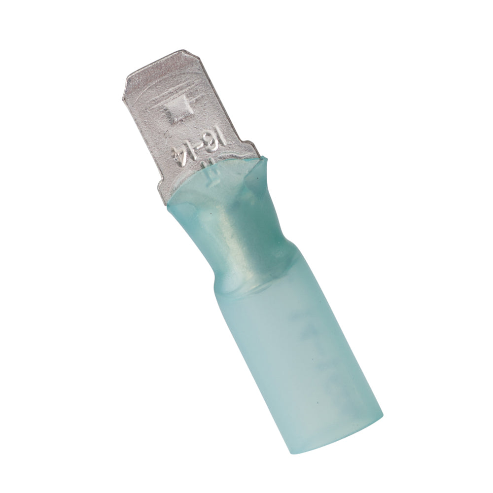 16-14 Male Heatshrink Disconnect - 100-Pack