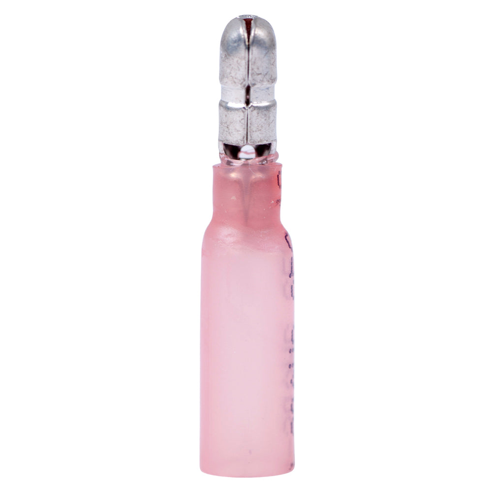 22-18 Male Heatshrink Snap Plug - 100-Pack