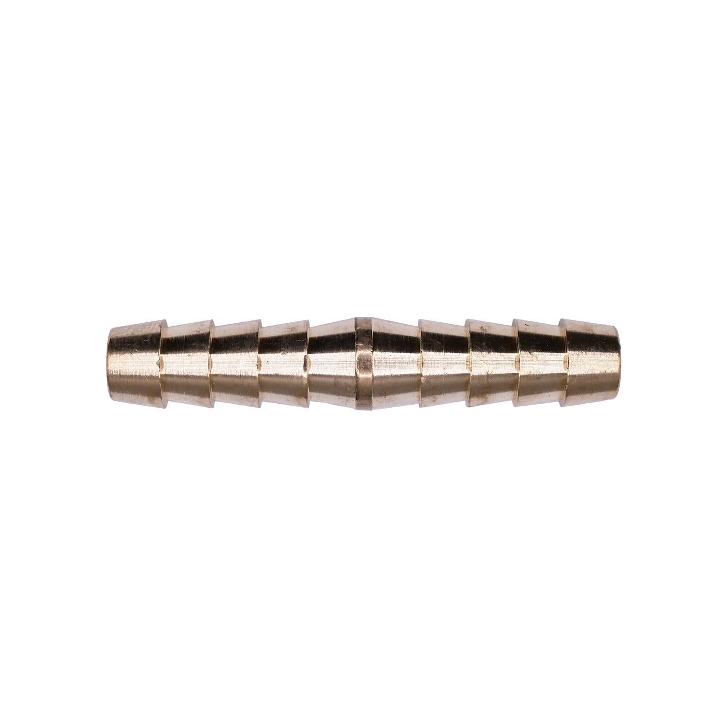 Brass Barbed Hose Coupler 5/16"