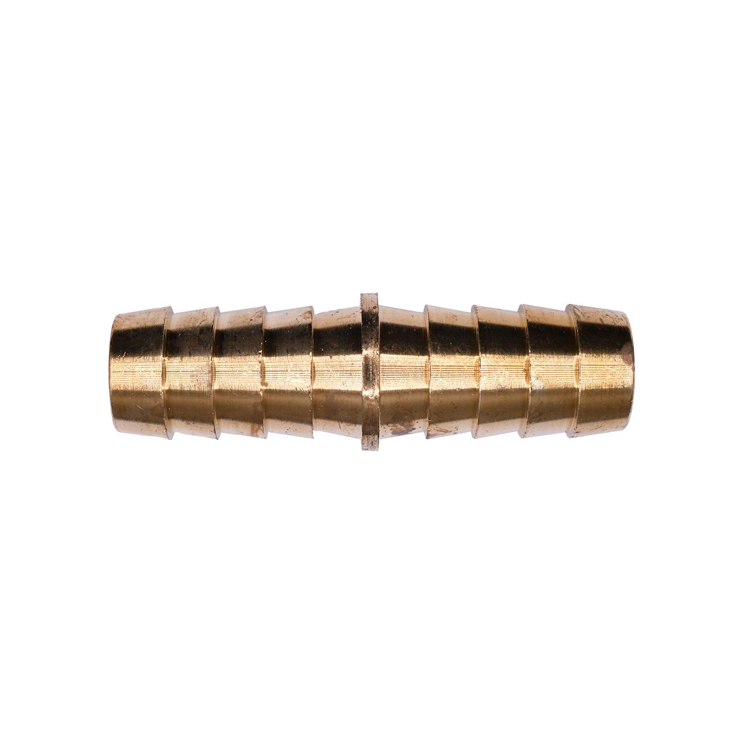 Brass Barbed Hose Coupler 1/2"