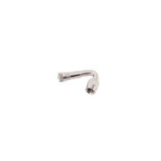 Valve extension, metal, 1-1/8", 135 Degree Bend