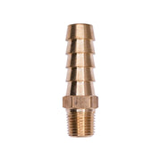 Brass Hose Barb 3/8" To Male Pipe 1/8" Adapter