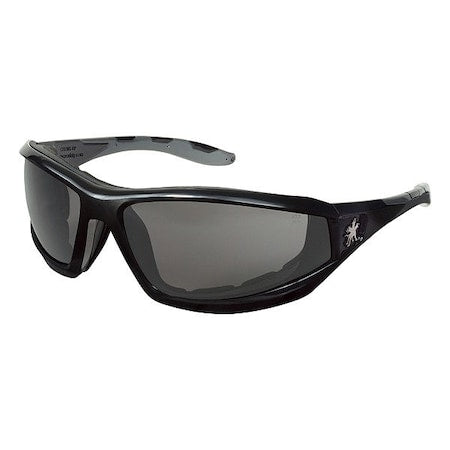 Swagger (RP2), Safety Glasses, Anti-Fog, Gray Lens, Black Frame, Full-Frame, 1 PR