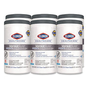 VersaSure Cleaner Disinfectant Wipes, 1-Ply, 6 x 5, Fragranced, White, 150 Wipes, PK6