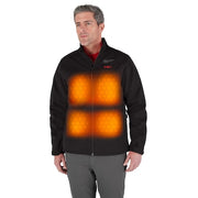 M12 Heated TOUGHSHELL Men's Jacket, Black, Heats 3 to 12 Hours, 3 Outside Pockets, XL
