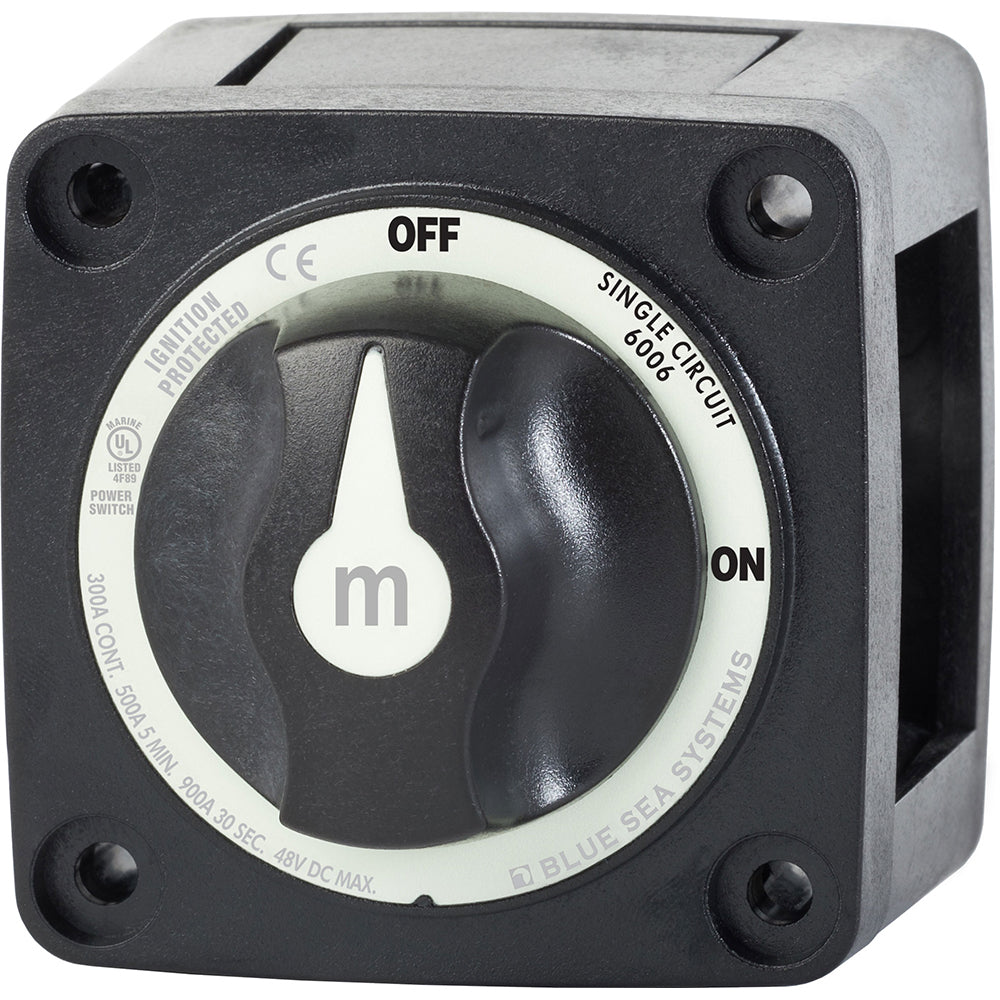 6006200 Battery Switch Mini ON/OFF - Black