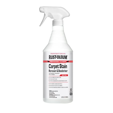 Carpet Stain Remover and Deodorizer Spray, 32 oz, PK6