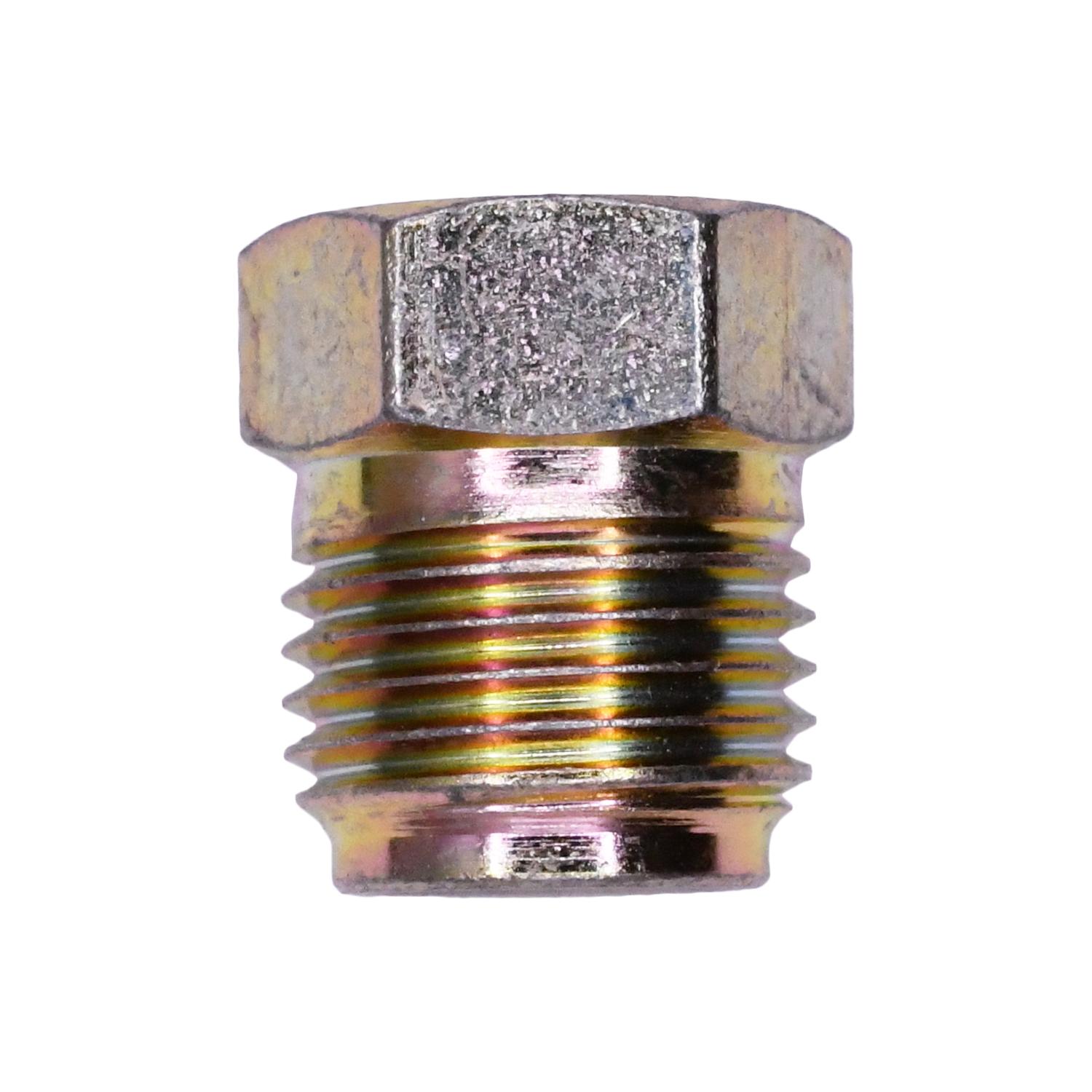 Steel Inverted Flare Plug 3/16"