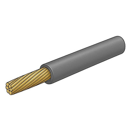 Automotive Wire, 18 AWG, Gray, 500 ft