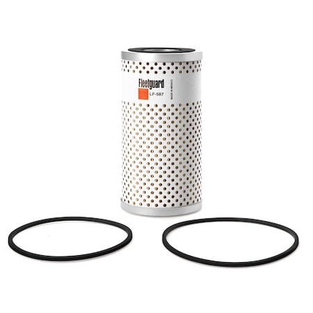 Oil Filter,6.5 in L,Cartridge