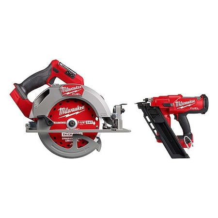 Circular Saw and Nail Gun