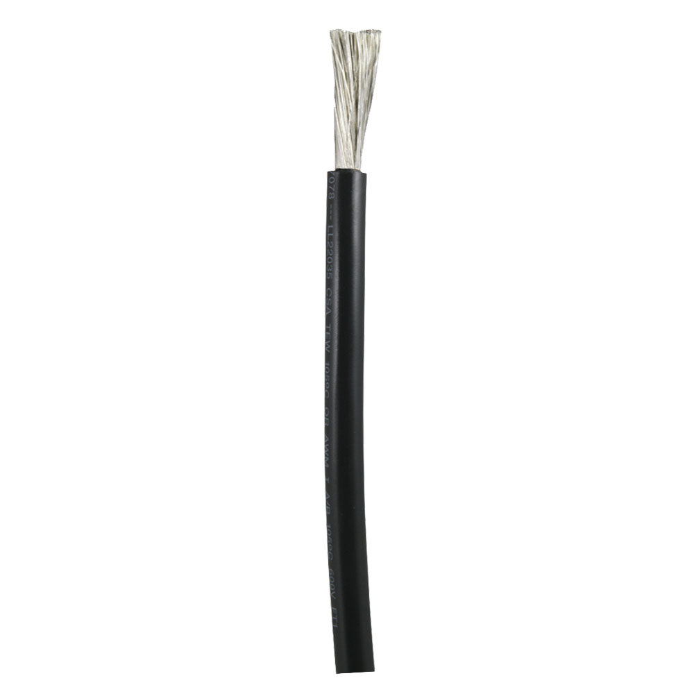 Black 1 AWG Battery Cable - Sold By The Foot