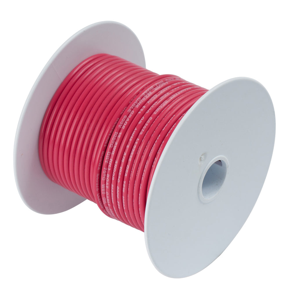 Red 10 AWG Primary Cable - 100'