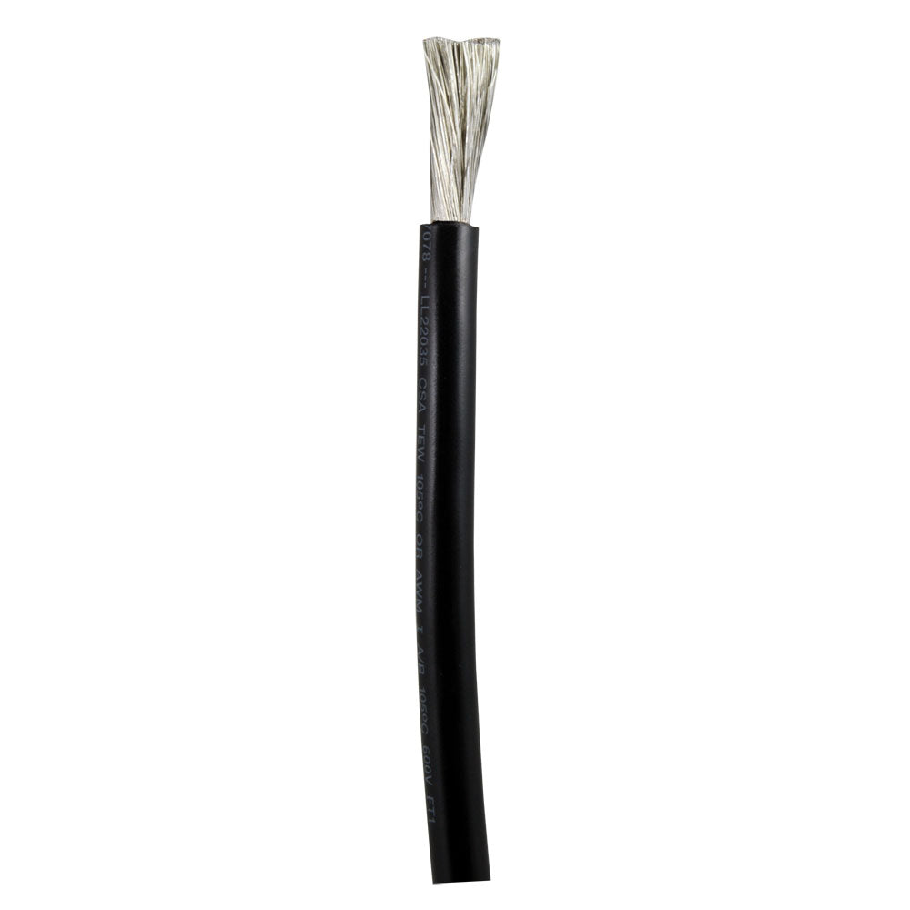 Black 8 AWG Battery Cable - Sold By The Foot