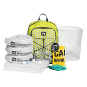 Spill Kit, 5 gal Volume Absorbed per Kit, 5 gal Capacity, Bag