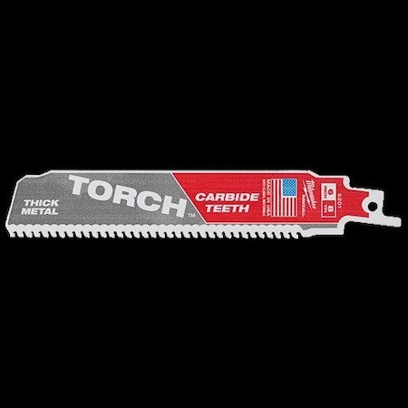 9 in x 8 TPI Reciprocating Saw Blade, 1 PK