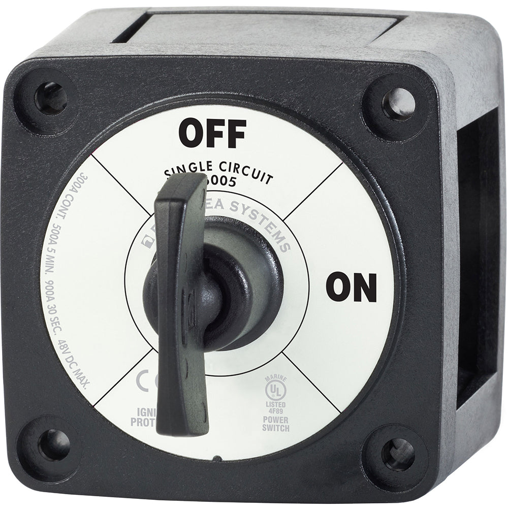 6005200 Battery Switch Single Circuit ON-OFF - Black