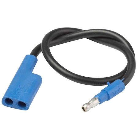 Wire Connector, 14 AWG Max, 2 Port, Black