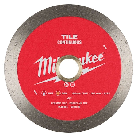 DiamondSawBlade,Diam:4",Arbor:5/8",7/8