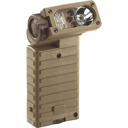 Handheld Flashlight, Nylon, Tan, 55lm