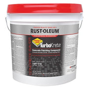 Concrete Patching Compound, 30 lb, Pail, TurboKrete, Epoxy, Gray