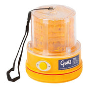 Warning Light, LED, Ambr, Mag, Rnd, 4-1/4 Dia