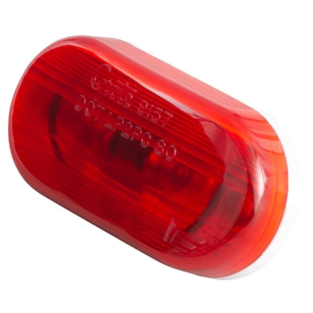 Clearance/Marker Lamp,Lens Optic,Red