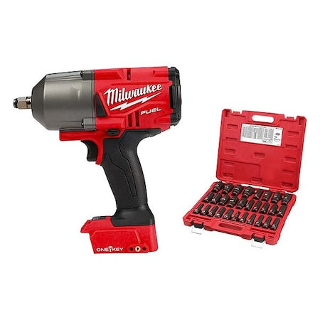 Impact Wrench Kit, 18 V DC, Square