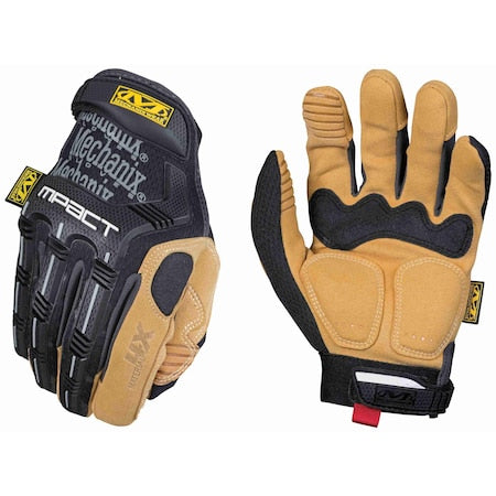 Mechanics Gloves,Black/Tan,8,PR