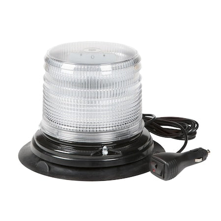 Flashing Beacon,White,12V DC