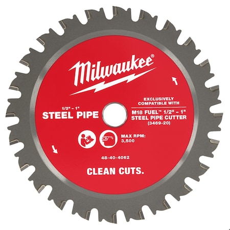 Pipe Cutting Blade,7.87 in H