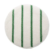 Carpet Bonnet with Green Stripes, 19"