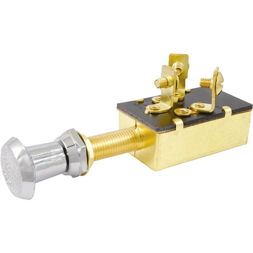 Push/Pull Switch - Three-Position - Off/On/On