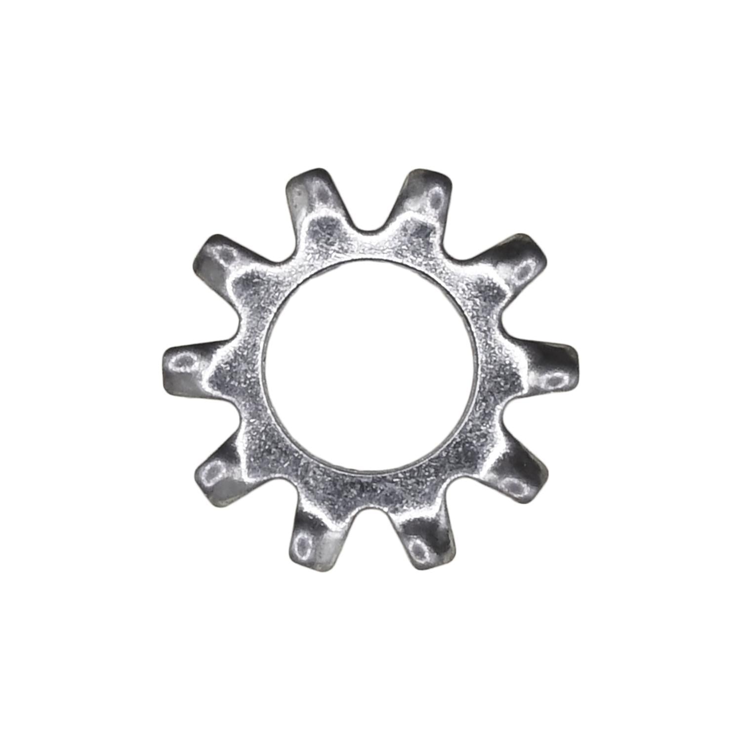 #10 (3/16") Shakeproof External Lock Washers