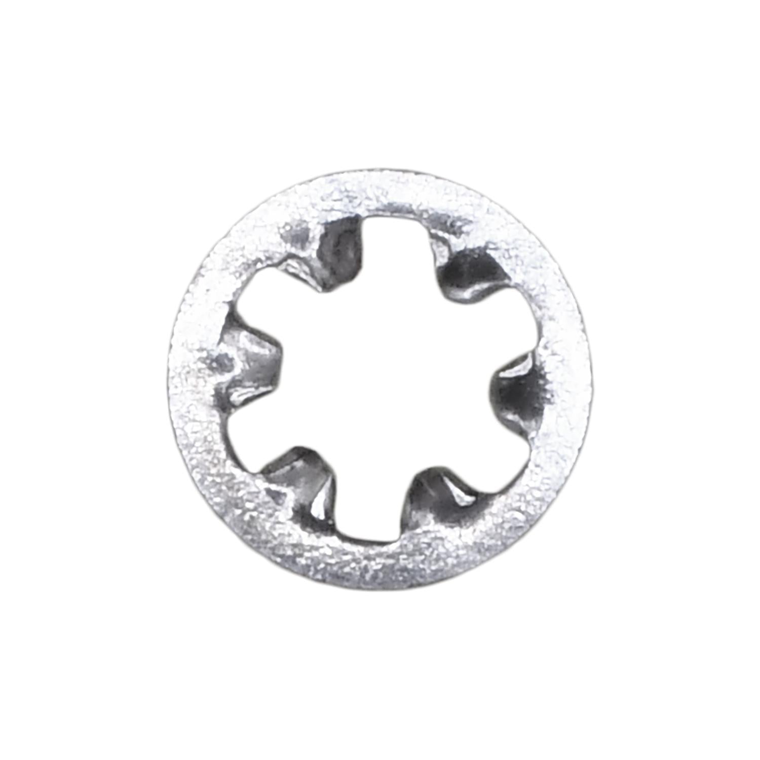 Number 4 (3/32") Shakeproof Internal Lock Washers