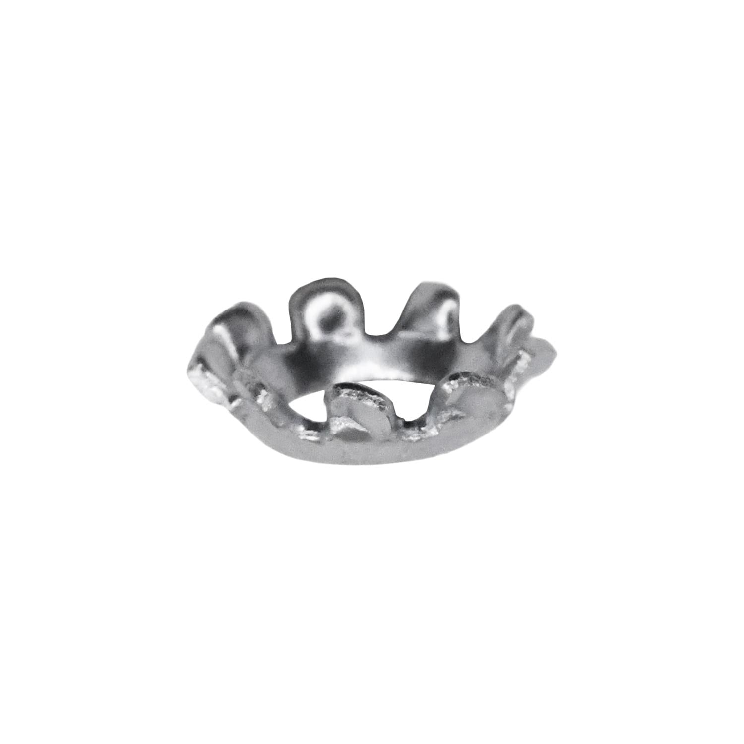 #8 (5/32") Countersunk Shakeproof External Lock Washer Zinc