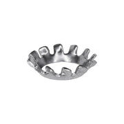 #14 (1/4") Countersunk Shakeproof External Lock Washer Zinc