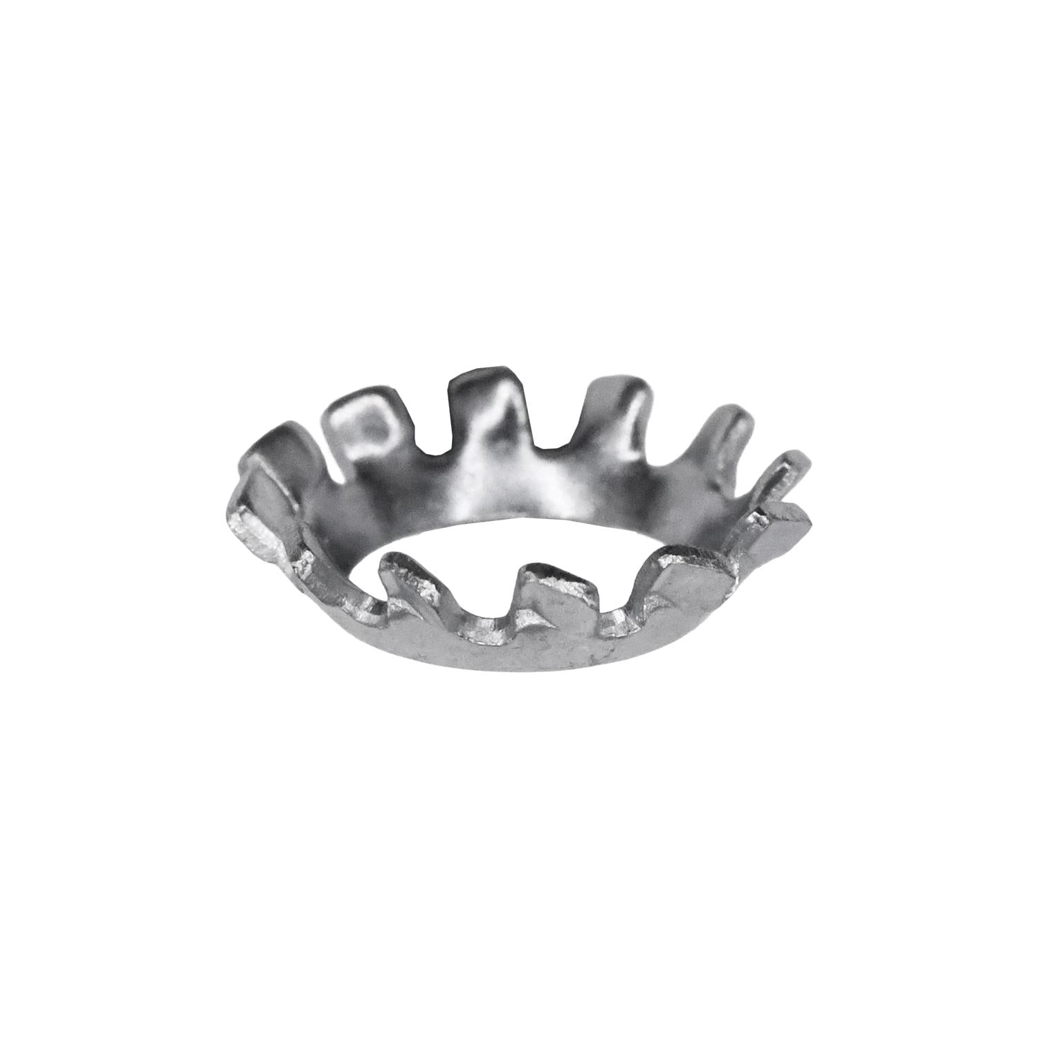 #14 (1/4") Countersunk Shakeproof External Lock Washer Zinc