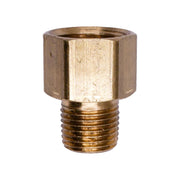 Brass Inverted Flare 5/16" To Male Pipe 1/8" Adapter