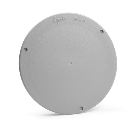 GREY 4" SNAP IN HOLE COVER WITH GASKET,PK2