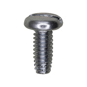 1/4"-20 x 5/8" Slotted Pan Head Type F Zinc Thread Cutting Screw