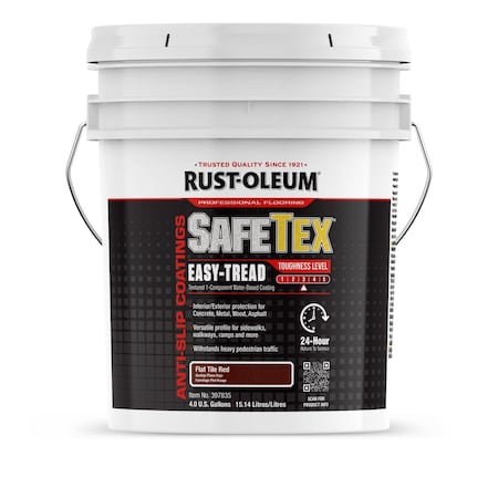 Epoxy Coating,Red,4 gal,Pail