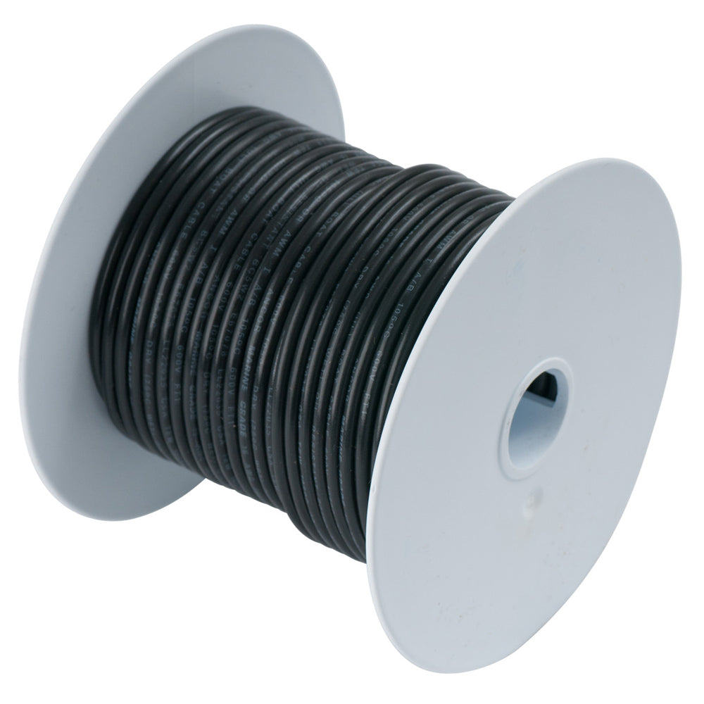 Black 2/0 AWG Battery Cable Tinned Copper - 50'