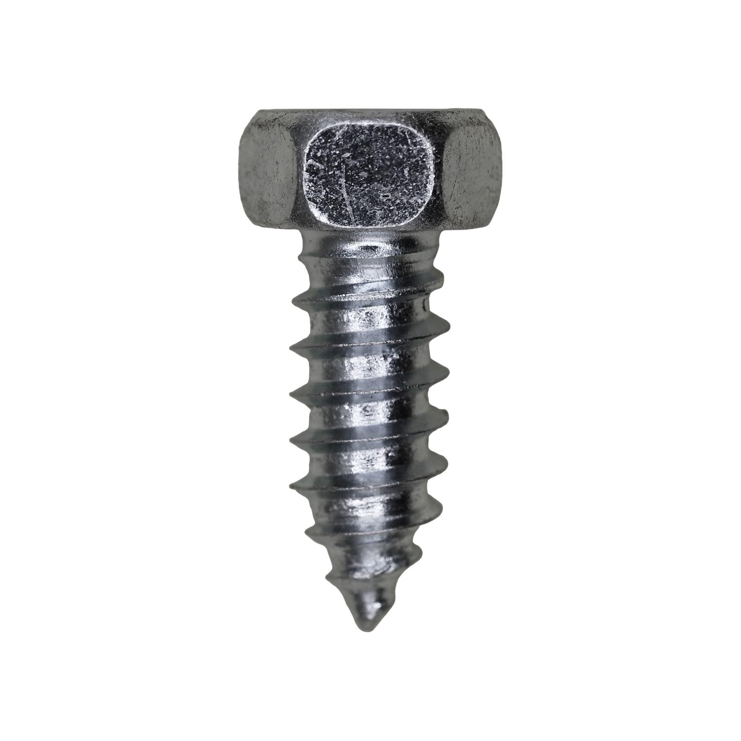 3/8" x 1" Indented Hex Head 9/16" Af Tapping Screw Zinc Ab