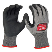 Cut-Resistant Dipped Gloves, Cut Level A5 ,Nitrile ,Rough ,Large 1 PR