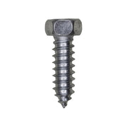 3/8" x 1-1/4" Indented Hex Head 9/16" Af Tapping Screw Zinc