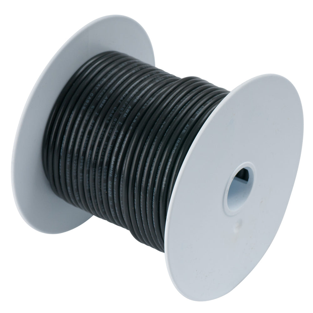 Black 14 AWG Tinned Copper Wire - 500'